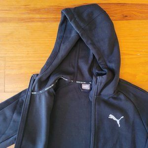 Puma full zip athletic hooded jacket